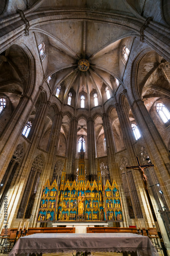 Cathedral, Old Town, Tortosa Town, Terres de l'Ebre, Tarragona, Catalunya, Spain