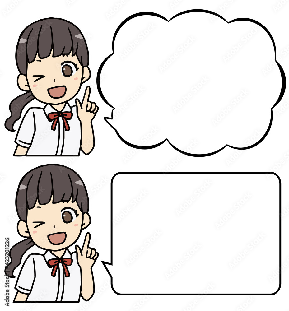 女子学生のバストアップ 女子学生のバストアップ