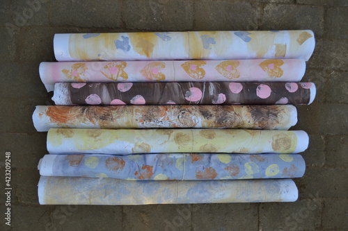 handmade wrapping laper