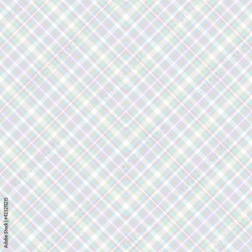 Rainbow Pastel Chevron Plaid Tartan textured Seamless Pattern Design