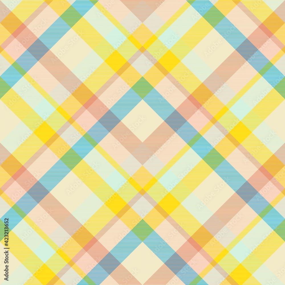 Rainbow Pastel Chevron Plaid Tartan textured Seamless Pattern Design Rainbow Pastel Chevron Plaid Tartan textured Seamless Pattern Design