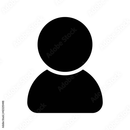 Icon User With Style Glyph