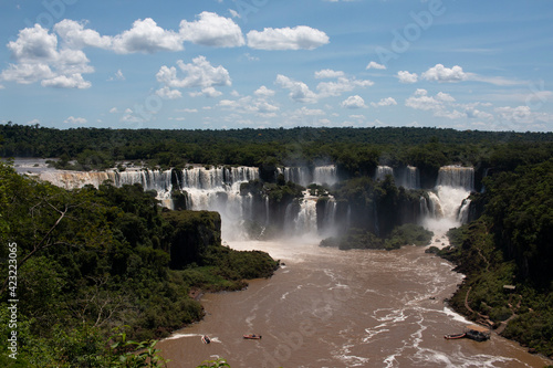 Iguazu fall from Brasil