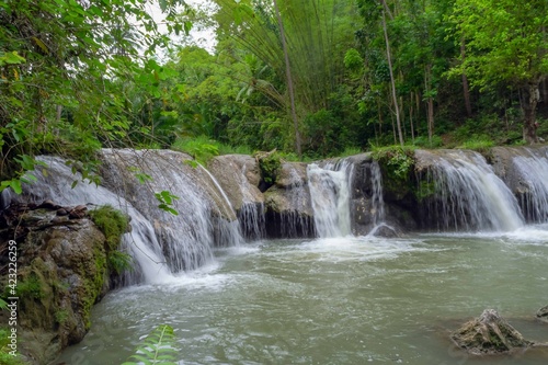 waterfall in the jungle © likbatonboot