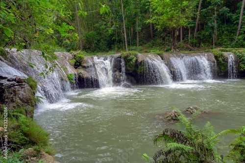 Fototapeta Naklejka Na Ścianę i Meble -  waterfall in the jungle
