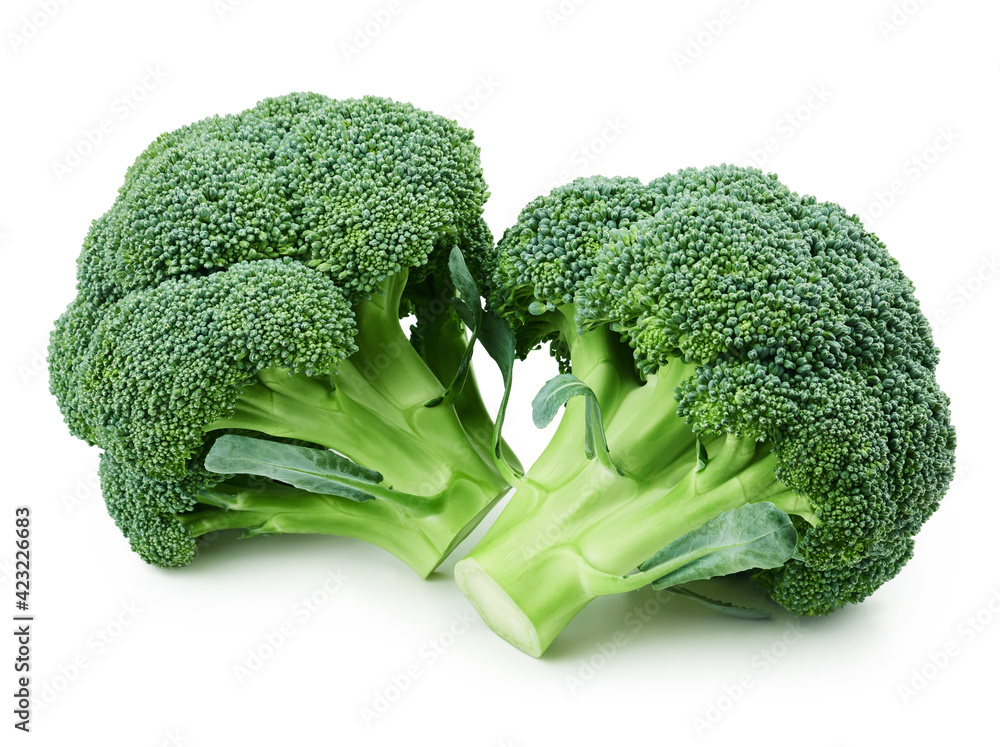 Broccoli isolated on white background Broccoli isolated on white background