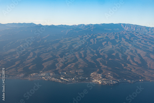 Aerial view of San Augustin at Gran Canaria, Spain