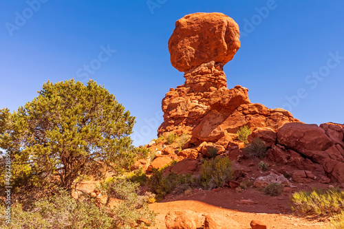 A bizarre rock formation in Utah,USA.