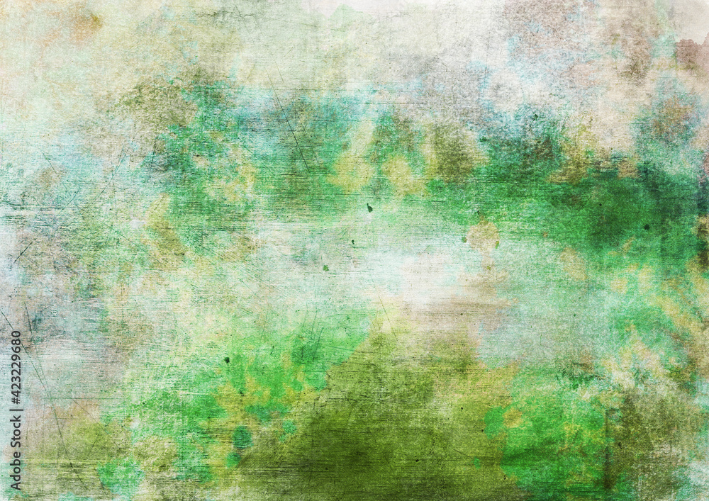 Watercolor fantastic and grungy background Watercolor fantastic and grungy background