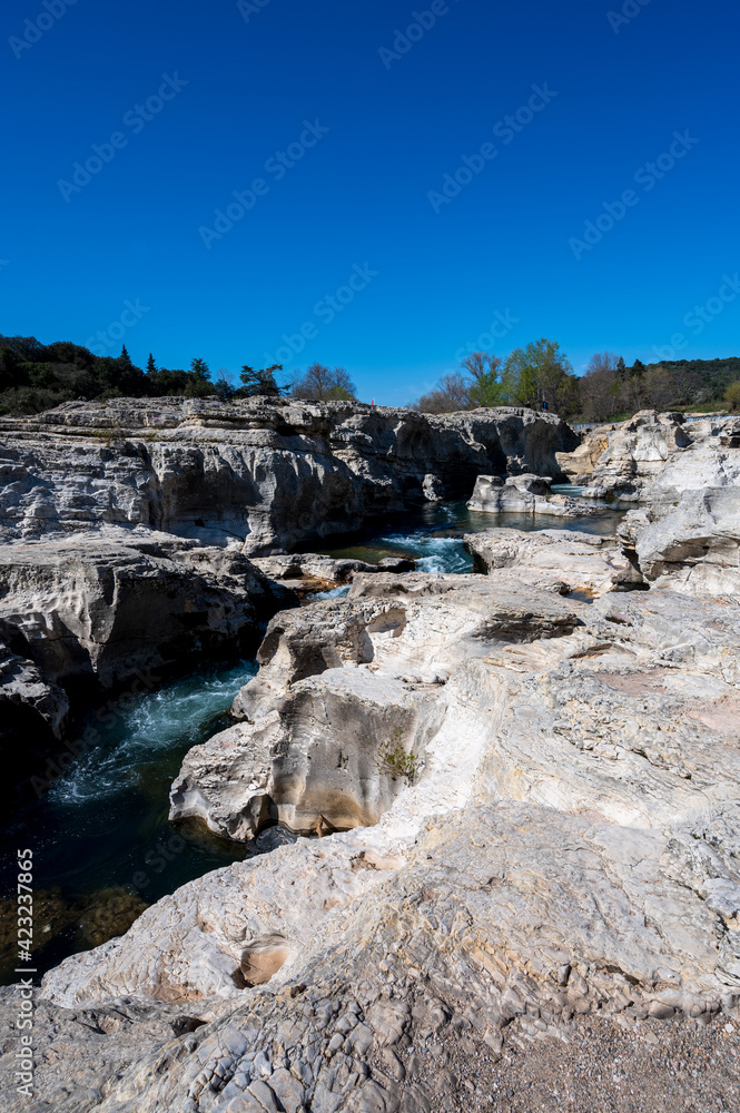 Cascades du Sautadet à la Roque sur Cèze