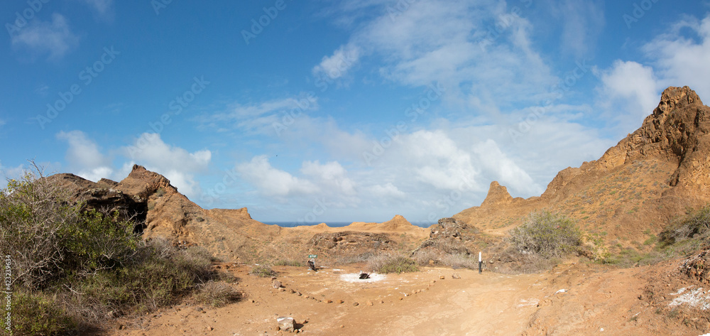 Punta Pitt  volcanic formations