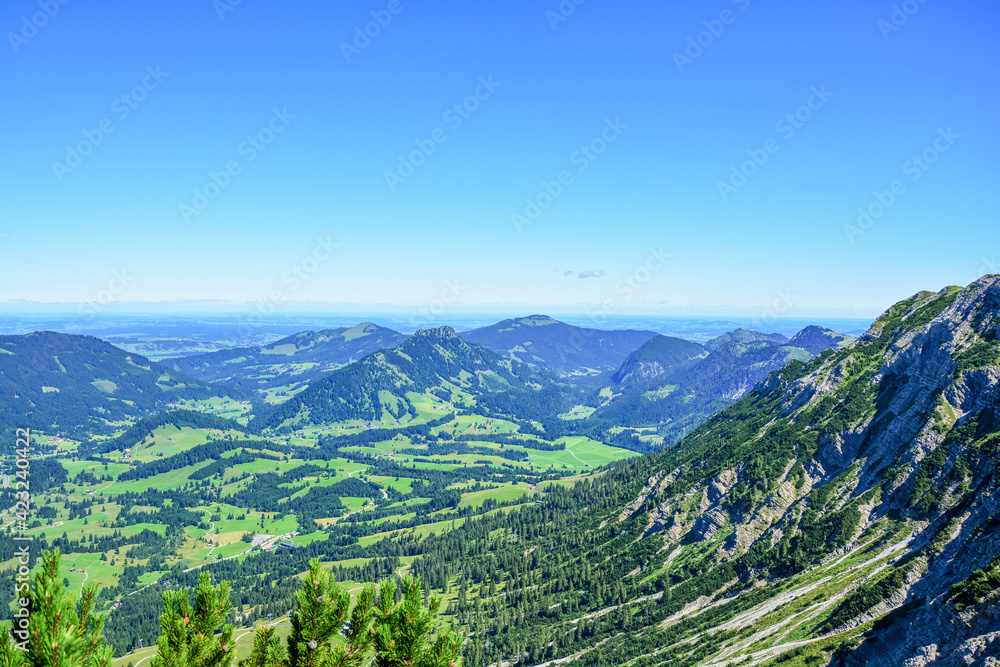Berg Iseler in Bad Hindelang Oberjoch im Allgäu Bayern