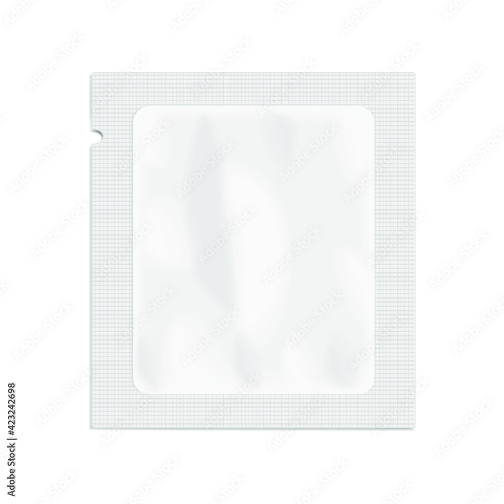 Blank template Packaging Foil for cosmetics probe Blank template Packaging Foil for cosmetics probe