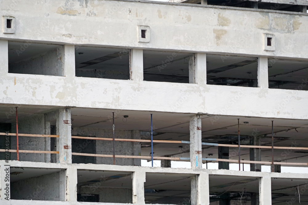 building that is being prepared for complete demolition building that is being prepared for complete demolition