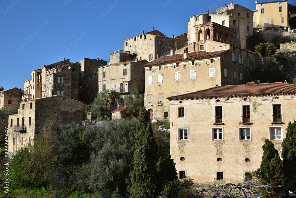 Village de Lama en Corse