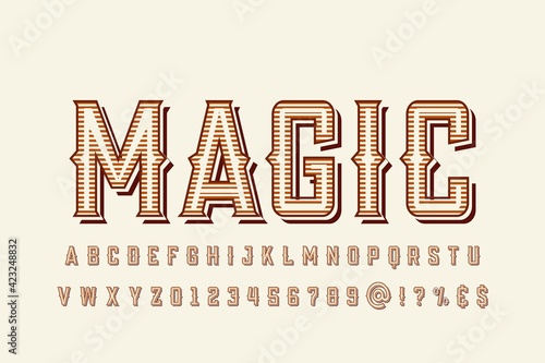 Classic, typeface vector modern, Typography fonts regular uppercase and lowercase.handwritten, vector
