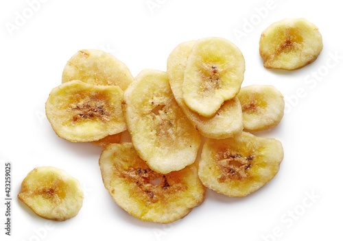 organic dried banana slices