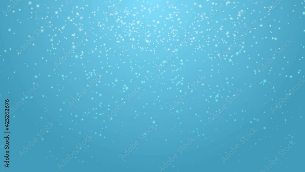Snowflakes falling down on blue background. Animation Snowflakes falling down on blue background. Animation