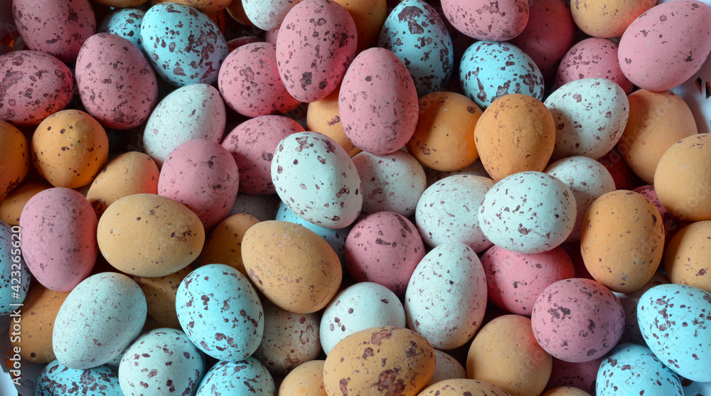the traditional colorful Easter eggs the traditional colorful Easter eggs