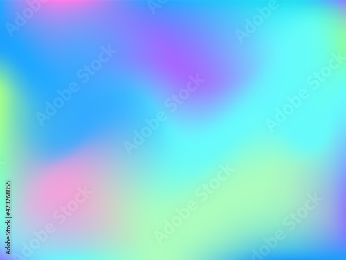 Holographic background. Bright, smooth mesh with a blurry futuristic pattern.