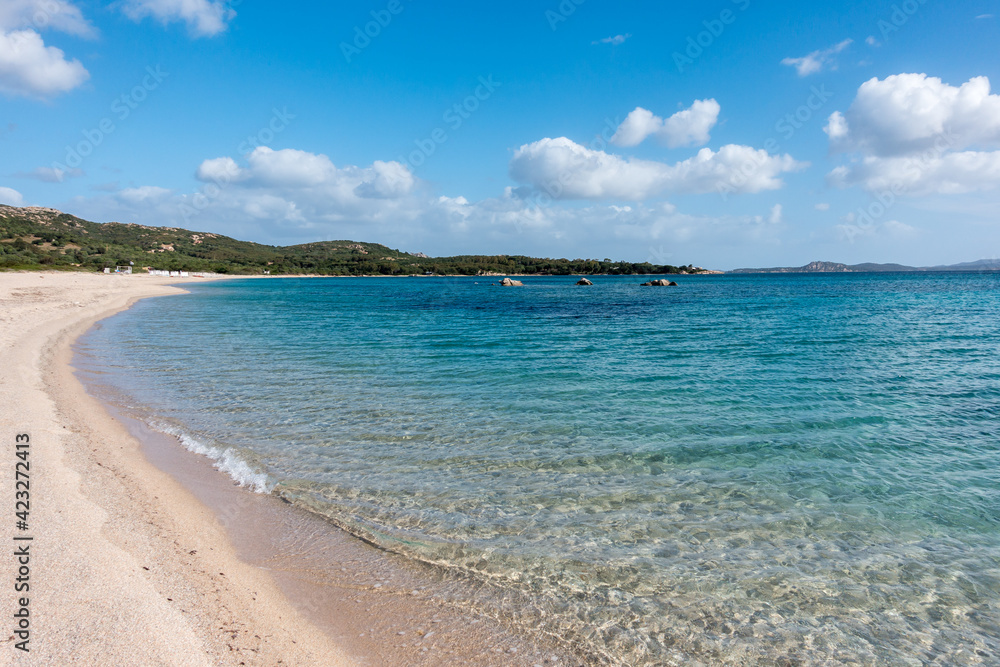 Mannena beach in Sardinia