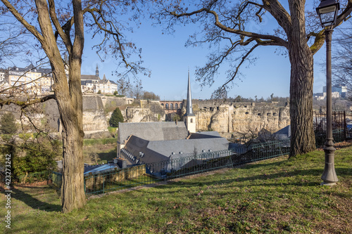 Obraz na płótnie Luxembourg-City w salonie