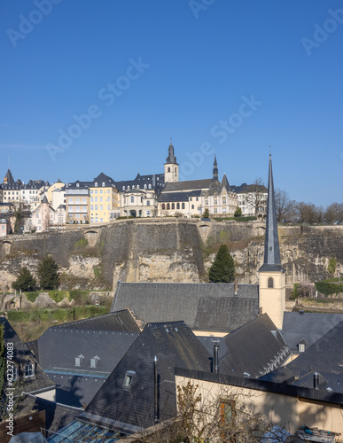 Obraz na płótnie Luxembourg-City w salonie