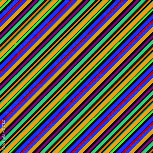 Diagonal multicolored stripes. abstract background
