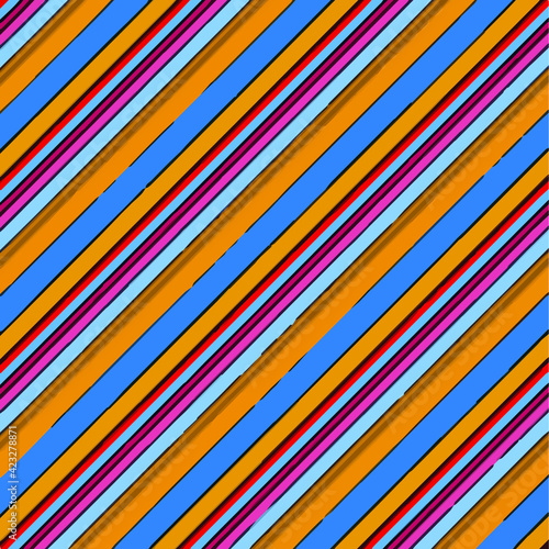 Diagonal multicolored stripes. abstract background