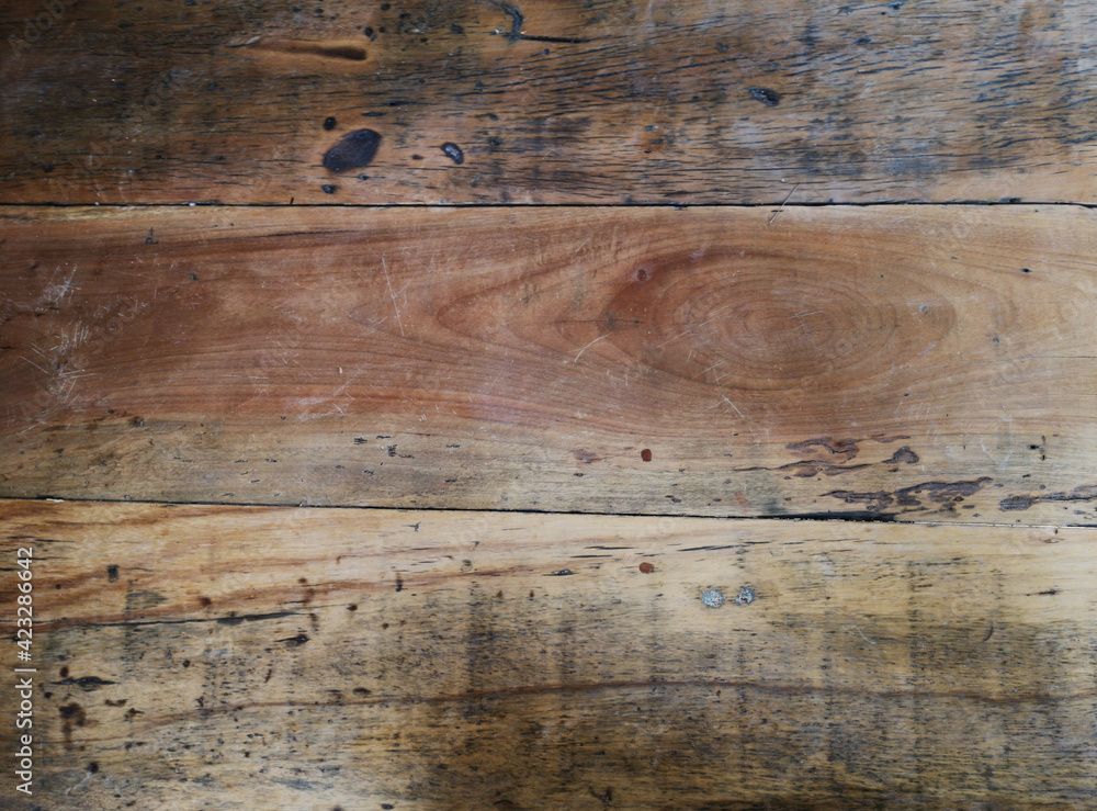 Fototapeta premium Background with aged wood texture