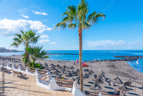 Playa de Troya at Tenerife, Canary islands, Spain photo
