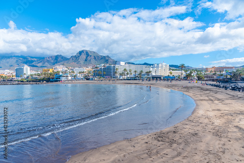 Playa de Troya at Tenerife, Canary islands, Spain photo