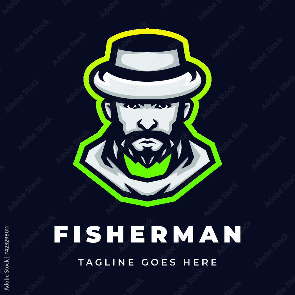 logo fisher man logo fisher man