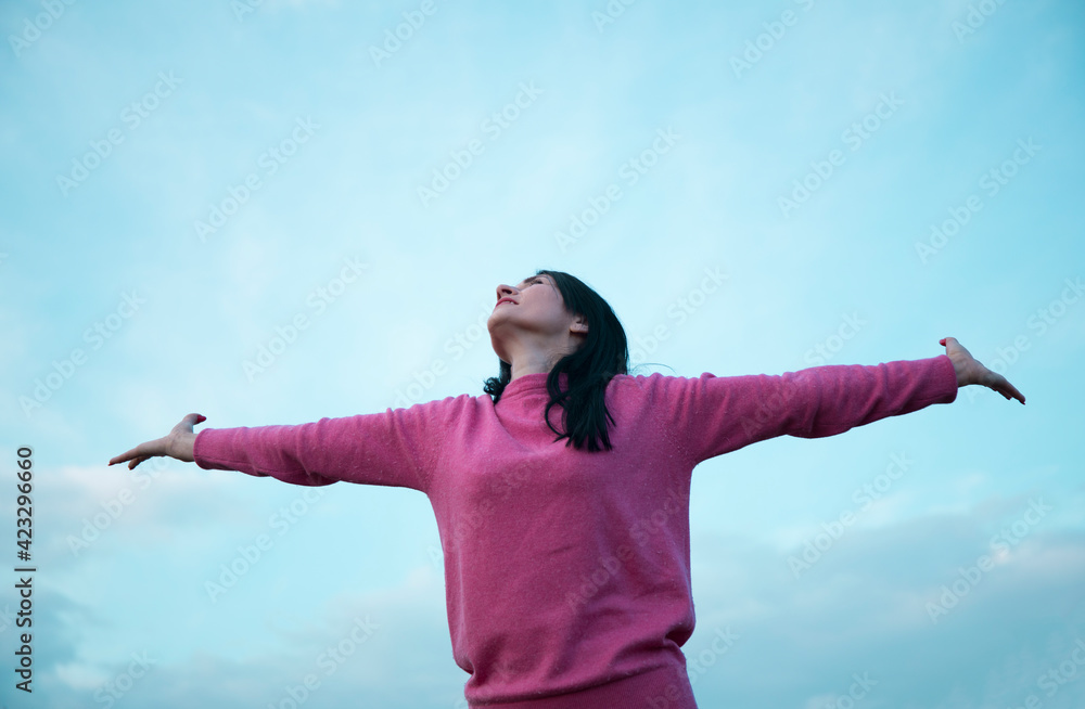 Victory and success. Lifestyle. Woman nature. Victory and success. Lifestyle. Woman nature.