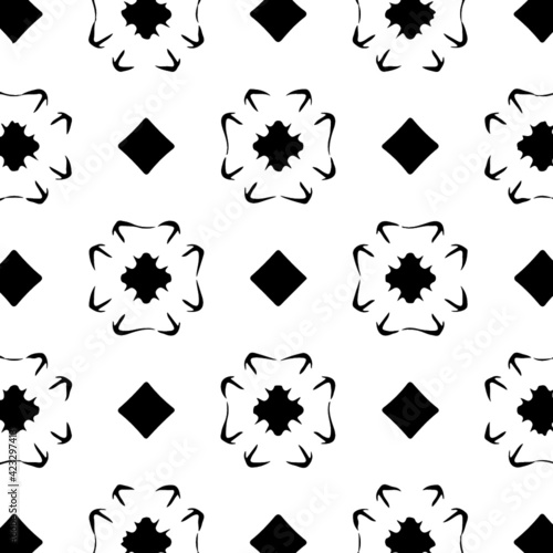 Roentgen Flower black&white