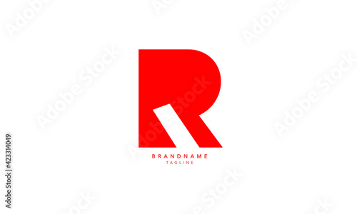 Alphabet letters Initials Monogram logo RI, IR, R and I