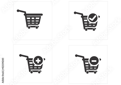 shopping cart icons