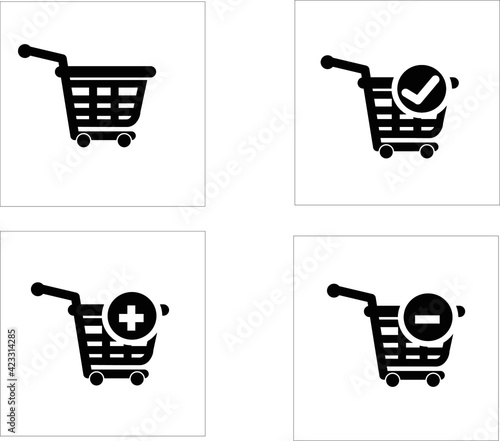 shopping cart icons