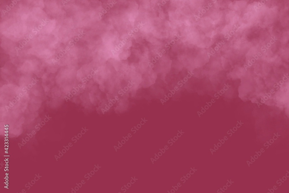Pink abstract clouds background design in high resolution