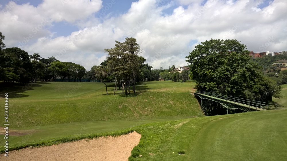 Obraz premium campo de golf