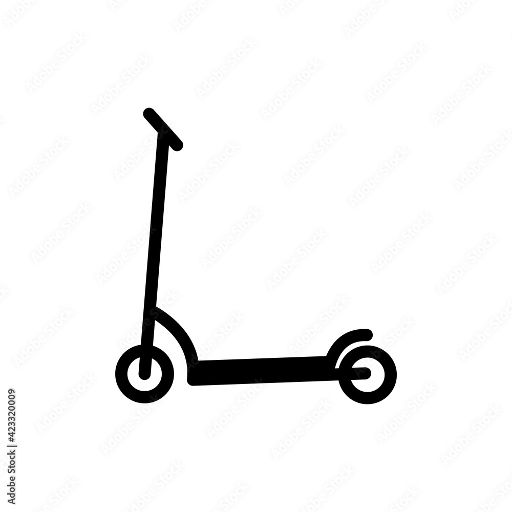 Scooter icon design template vector illustration Scooter icon design template vector illustration