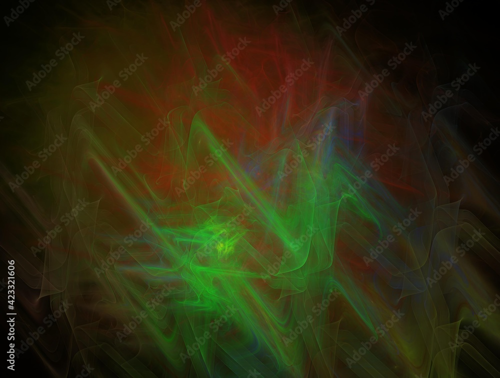 Obraz premium Imaginatory fractal background generated Image