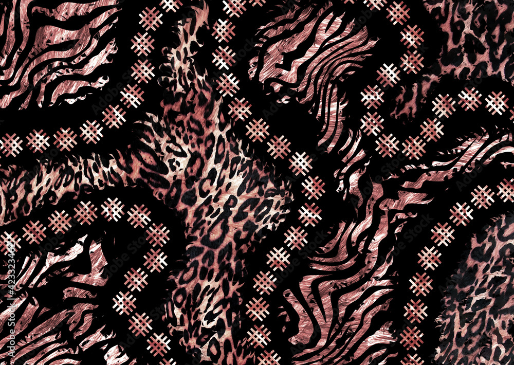 abstract leopard print texture design
abstract leopard print texture design