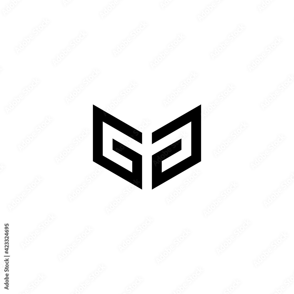 GG Abstract logo template design GG Abstract logo template design