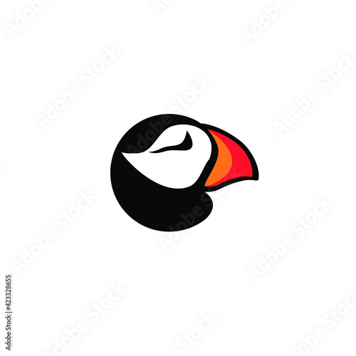 Puffin Bird Logo Animal Symbol Vector Graphic Art 
Business Company Template Logotype Sign Element Emblem Design Art Icon