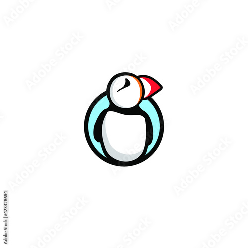 Puffin Bird Logo Animal Symbol Vector Graphic Art 
Business Company Template Logotype Sign Element Emblem Design Art Icon