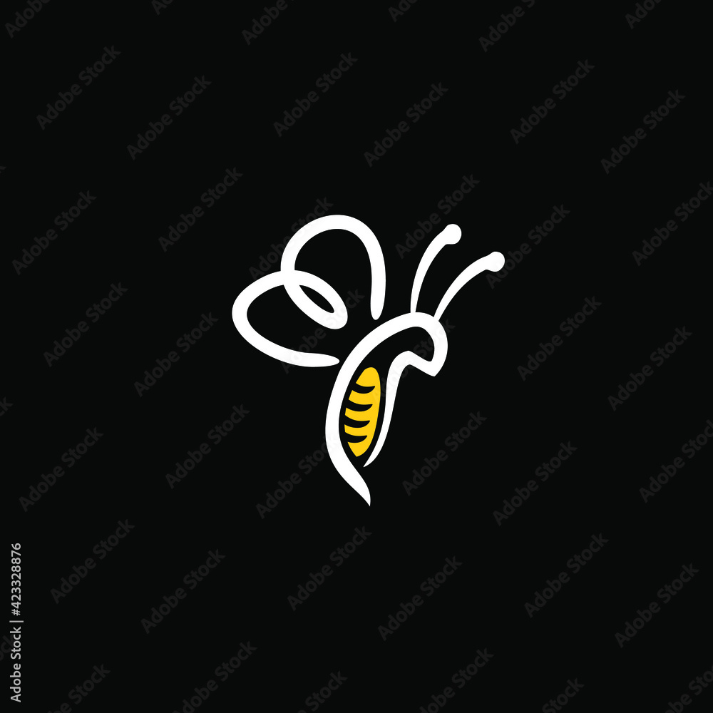Vector illustartion of bee logo and design template or badge.
Organic and eco honey label Vector illustartion of bee logo and design template or badge.
Organic and eco honey label