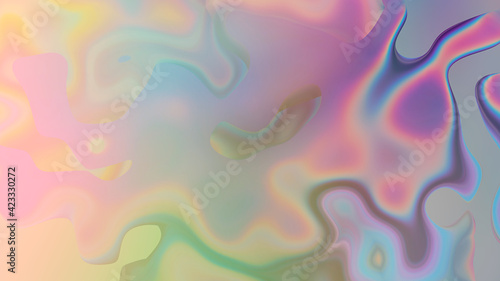 Abstract textured multicolored with bubbles.