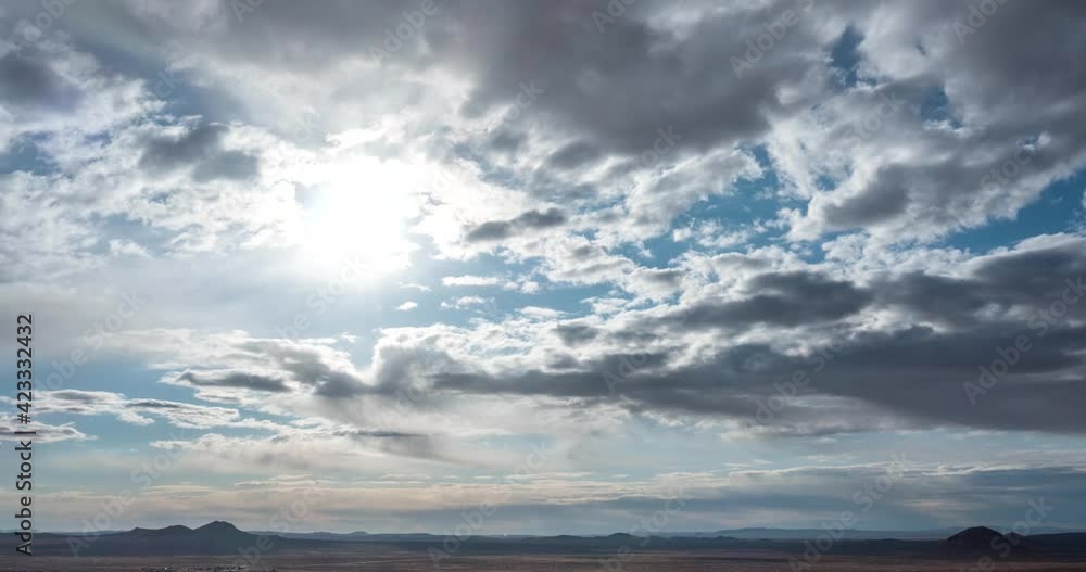 storm clouds over the Mojave desert storm clouds over the Mojave desert