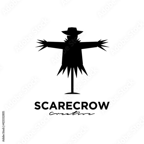 scarecrow logo icon design
